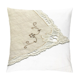 Personality  Doily With Embroidery Rococo Pillow Covers