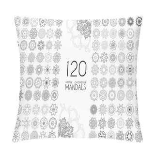 Personality  Geometric Circular Ornament Set. Pillow Covers