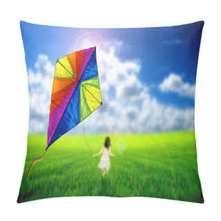 Personality  Kite Flying Pillow Covers