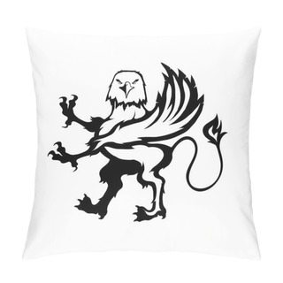 Personality  Heraldry Griffin Logo Pillow Covers