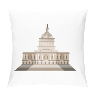 Personality  American Capitol Building Pillow Covers
