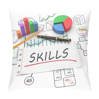 Personality  Business Skills Concept Pillow Covers