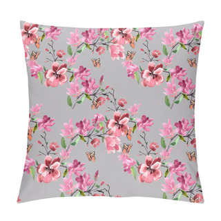 Personality  Magnolia Flowers Pattern Pillow Covers