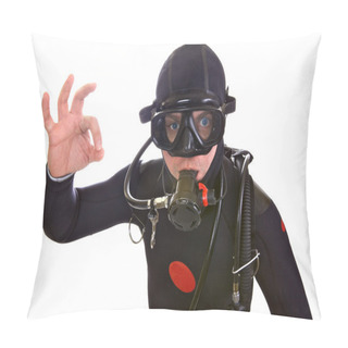 Personality  Scuba Diver Pillow Covers