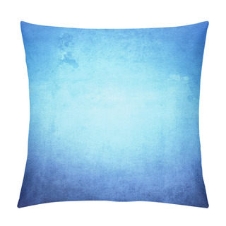 Personality  Blue Grunge Background Pillow Covers