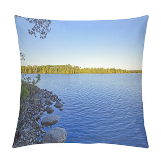 Personality  Early Morning Light In Canoe Country Pillow Covers
