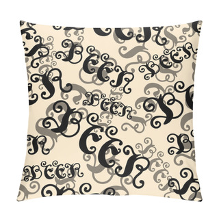 Personality  Seamless Monochrome Pattern  Pillow Covers