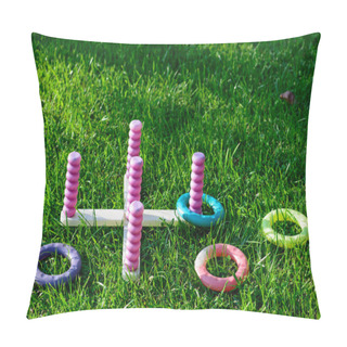 Personality  Outdoor Children's Play Dialled Ring, Focus Foreground Pillow Covers