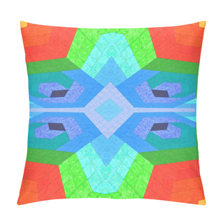 Personality  Mosaic Pillow Covers