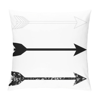 Personality  Bow Arrow Pillow Covers