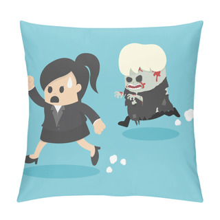 Personality  Escaping Zombie Pillow Covers