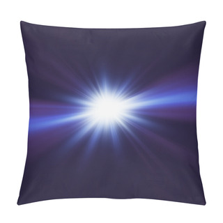 Personality  Elegant Design With A Light Burst Pillow Covers