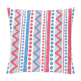 Personality  Seamless Geometric Pattern. Ethnic And Tribal Motifs. Print In T Pillow Covers