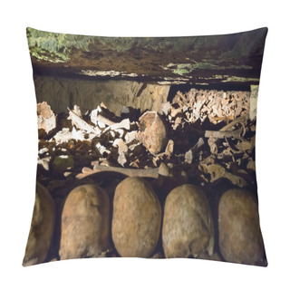 Personality  The Catacombs Of Paris Pillow Covers