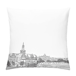 Personality  Prague, Czech Republic.   Pillow Covers