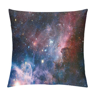 Personality  VLT Image Of The Carina Nebula In Infrared Light. Pillow Covers