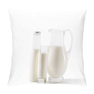 Personality  Fresh Milk In Glass Pillow Covers