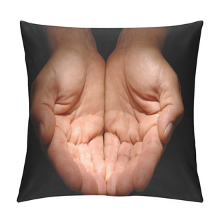 Personality  Cupped Hands Pillow Covers