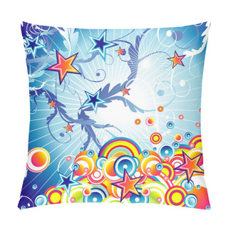 Personality  Bubble Clouds Background Pillow Covers