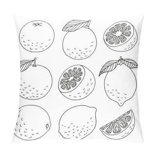 Personality  Seamless Lime Chalkboard Pattern Pillow Covers