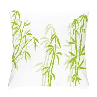Personality  Bamboo, Vector Pillow Covers