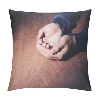 Personality  Praying Hands Pillow Covers