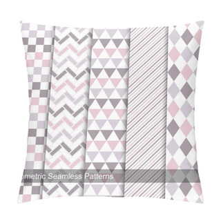 Personality  Collection Of Delicate Seamless Patterns. Pillow Covers