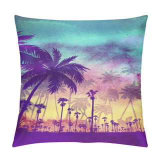 Personality  Summer Life, Art T Shirt Design, Season Style Pillow Covers