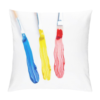 Personality  Multicolored Dabs Paint Pillow Covers