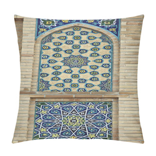Personality  Old Eastern Mosaic On The Wall, Uzbekistan Pillow Covers