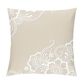 Personality  Flower Vector Ornament Corner Pillow Covers