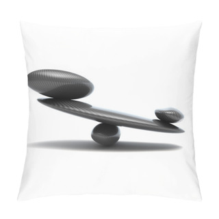 Personality  Stability Scales With Carbon Fiber Shapes Pillow Covers