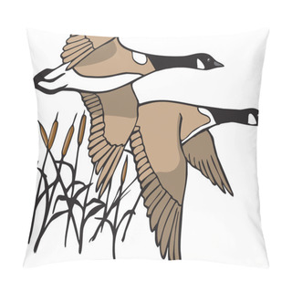 Personality  Canada Geese Pillow Covers