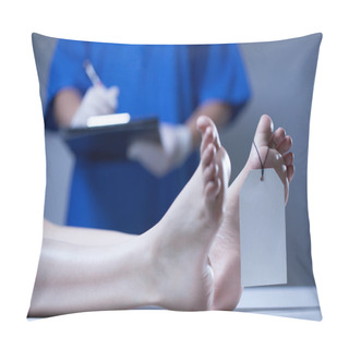 Personality  Nurse In A Mortuary Pillow Covers