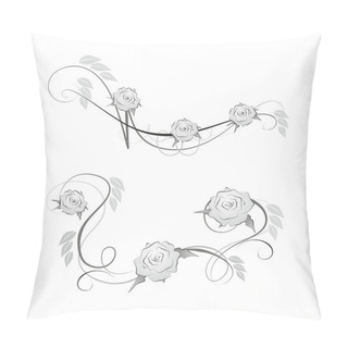 Personality  Rose Pillow Covers