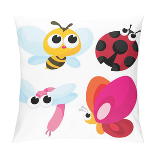 Personality  Cute Bugs Pillow Covers