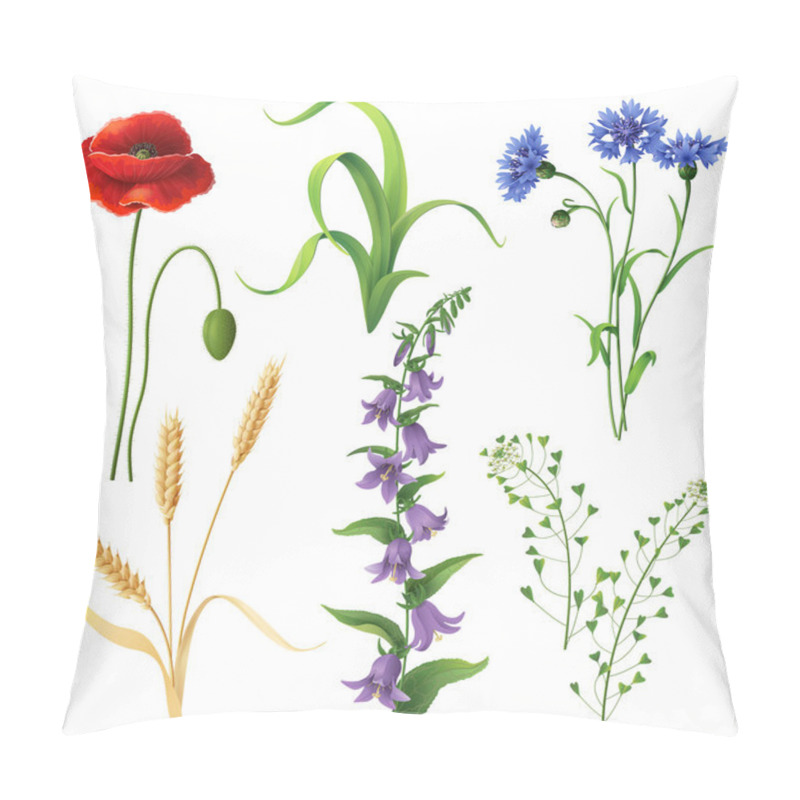 Personality  Wildflowers  set pillow covers