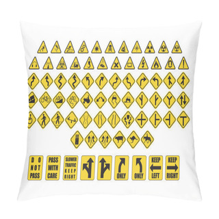 Personality  Various Collection Of Signage Pillow Covers