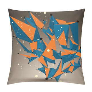 Personality  Abstract Asymmetric Geometric Shape Pillow Covers