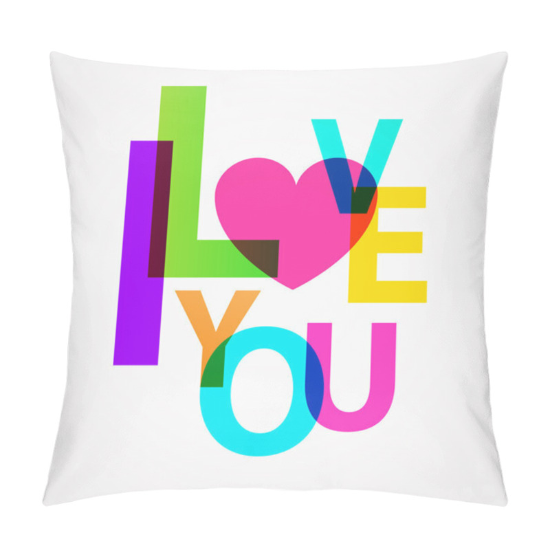 Personality  Collage of letters pillow covers