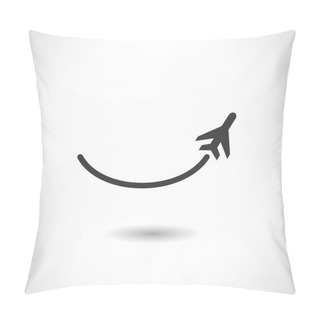 Personality  Flying Airplane Icon Pillow Covers
