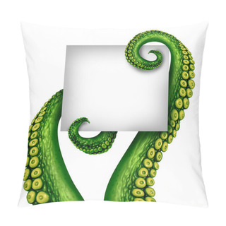 Personality  Alien Blank Sign Pillow Covers
