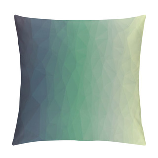 Personality  Pastel Blue Gradient Geometric Background Pillow Covers