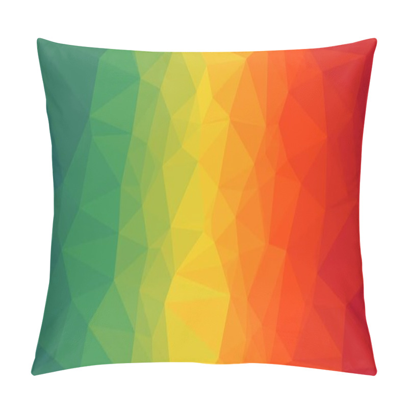 Personality  bright multicolored background with abstract pattern pillow covers