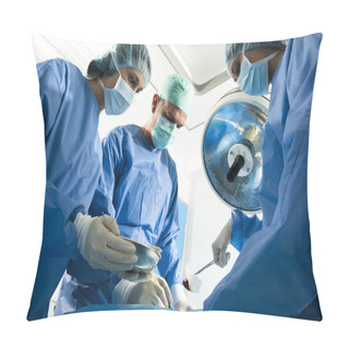 Personality  Medical Team At Work Pillow Covers