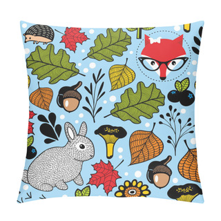 Personality  Forest Seamless Pattern  Pillow Covers