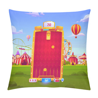 Personality  Mobile Game App Background, Application Interface Pillow Covers