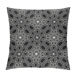Personality  Geometric Seamless Pattern Vector Background  Pillow Covers