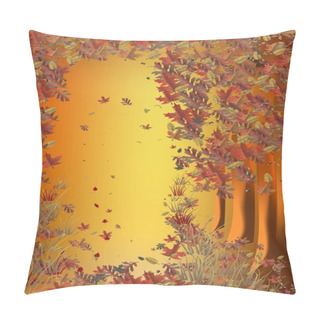 Personality  Autumn Forest Pillow Covers