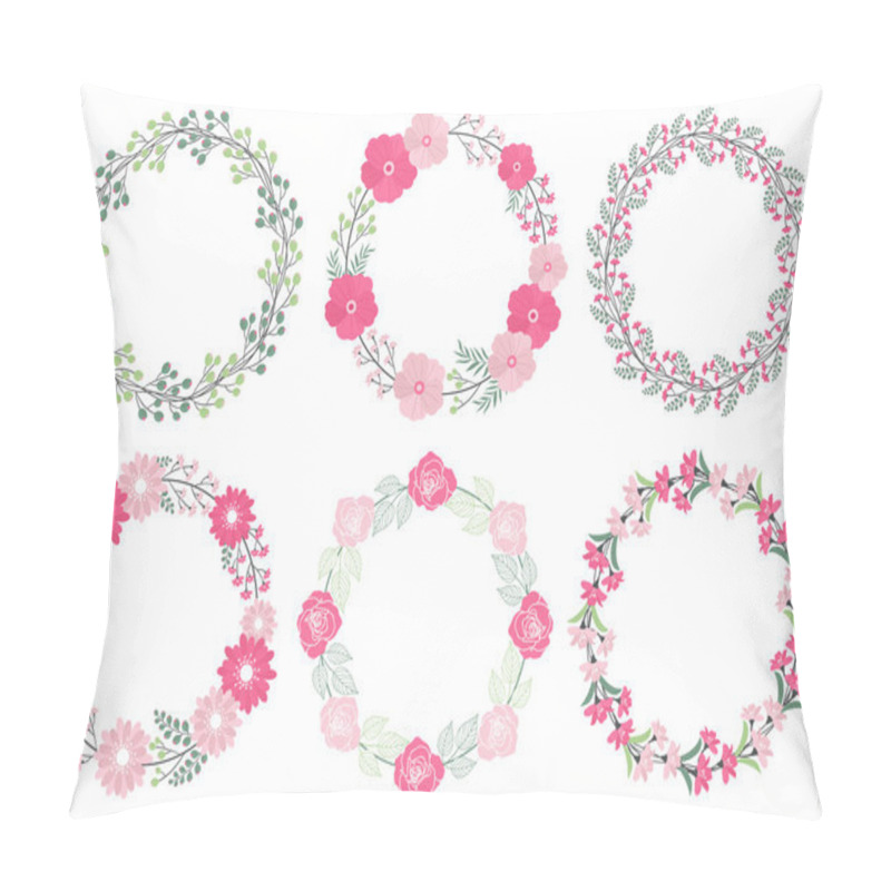 Personality  Wedding wreath set pillow covers